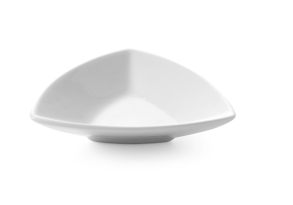 Tapasschaaltje Triangolo, HENDI, 6 st., 100x100x(H)25mm