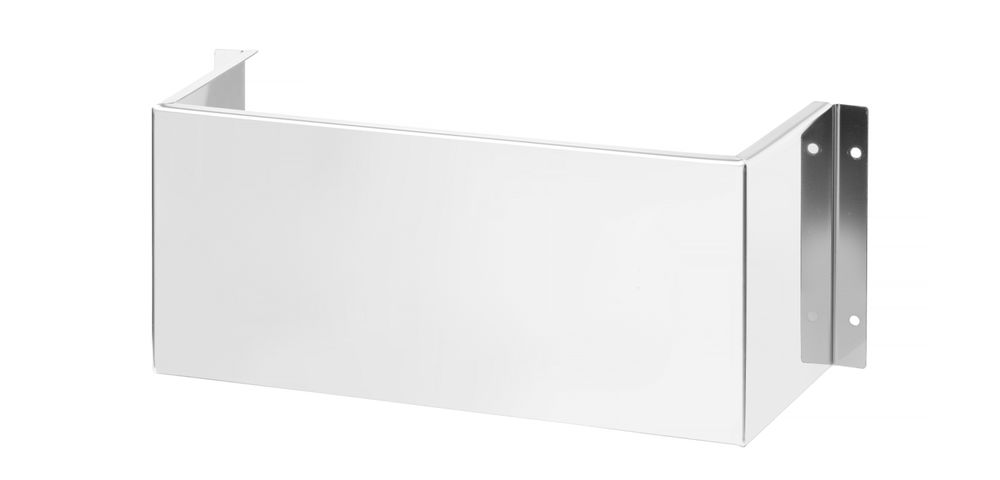 Montagebeugel voor portioneerlepel reiniger, HENDI, Kitchen Line, 302x115x(H)122mm