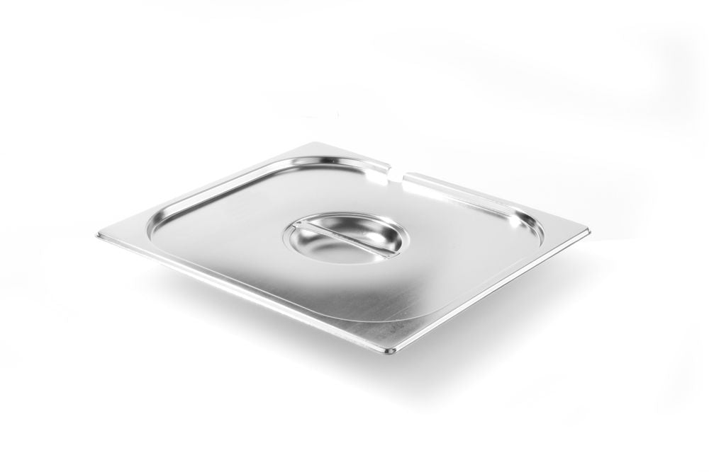 Deksel voor GN containers met lepeluitsparing, HENDI, Kitchen Line, GN 2/3, 354x325mm
