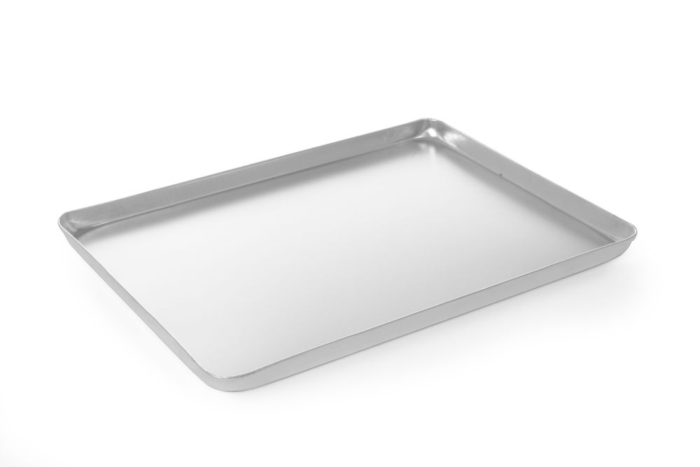 Displaytray voor zoetwaren, HENDI, Zilver, 400x300x(H)20mm
