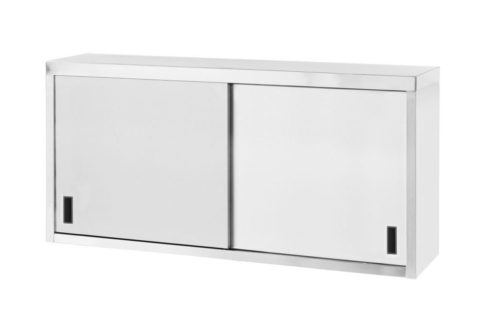 Hangkast – gelast, met schuifdeuren, HENDI, Profi Line, 1200x400x(H)600mm