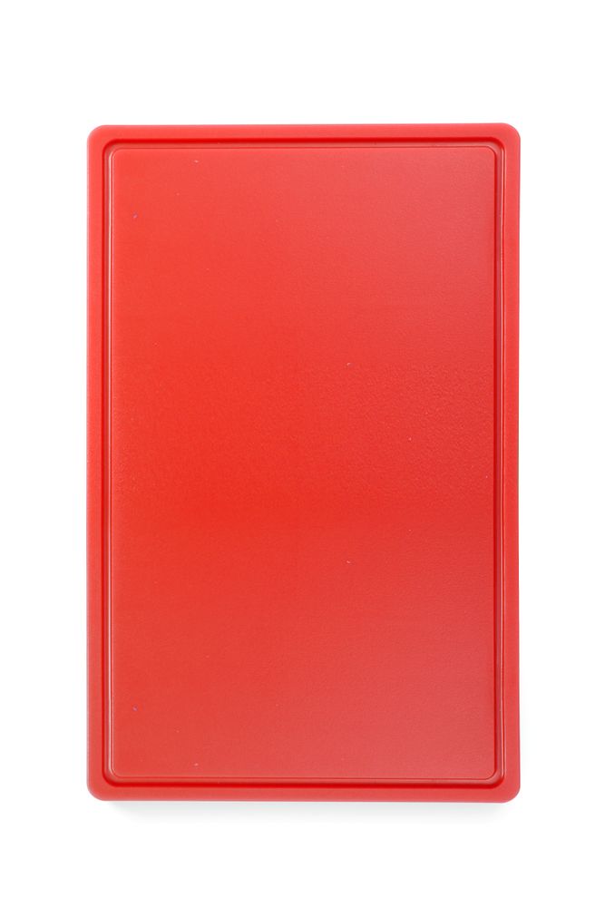 Snijplank HACCP Gastronorm 1/1, HENDI, GN 1/1, Rood, 530x325mm, Rechthoekig