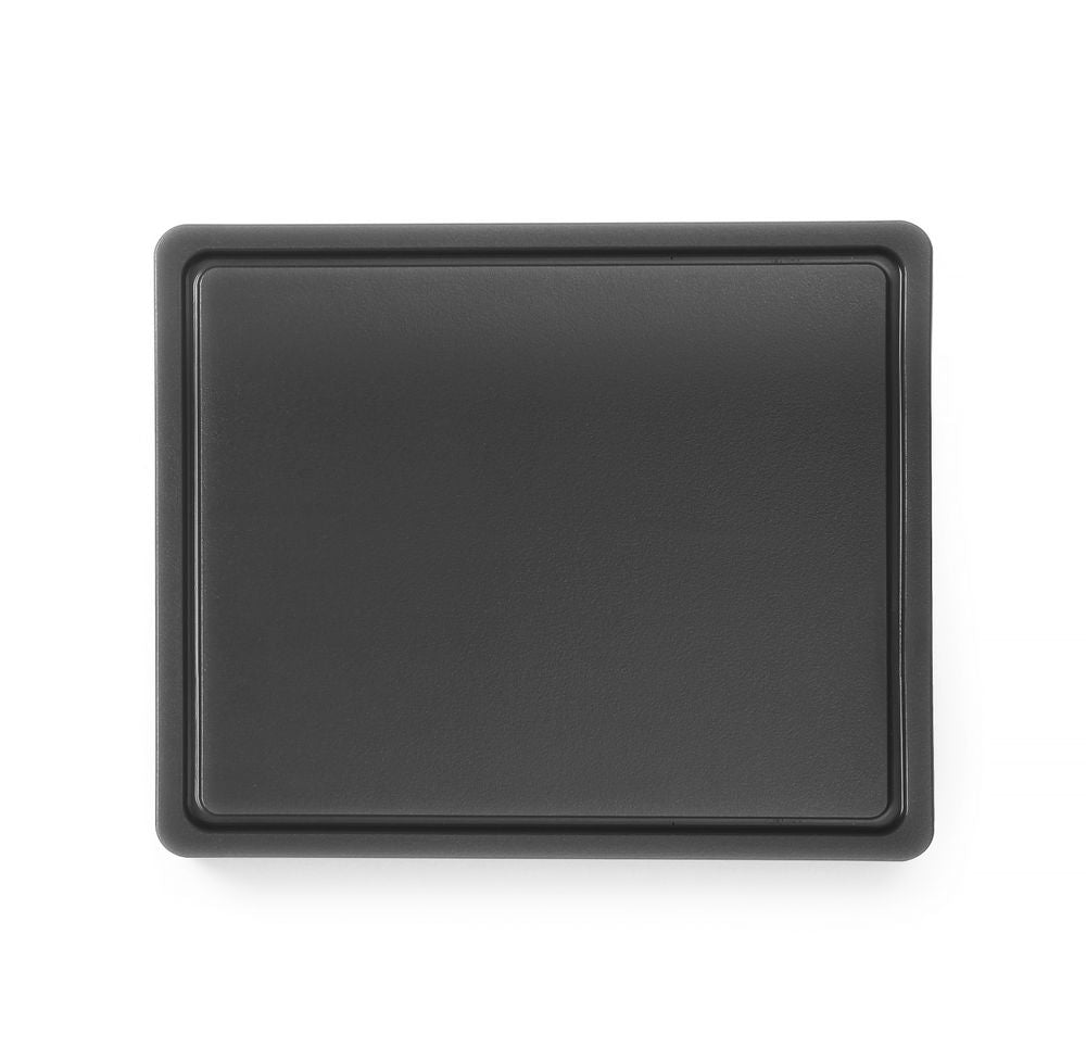 Snijplank HACCP Gastronorm 1/2, HENDI, GN 1/2, Zwart, 325x265mm, Rechthoekig
