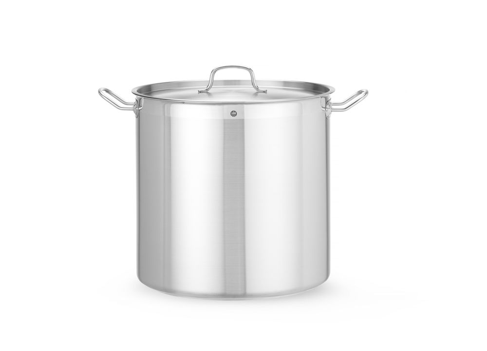 Kookpan hoog - met deksel, HENDI, Profi Line, 36,5L, ⌀360x(H)360mm