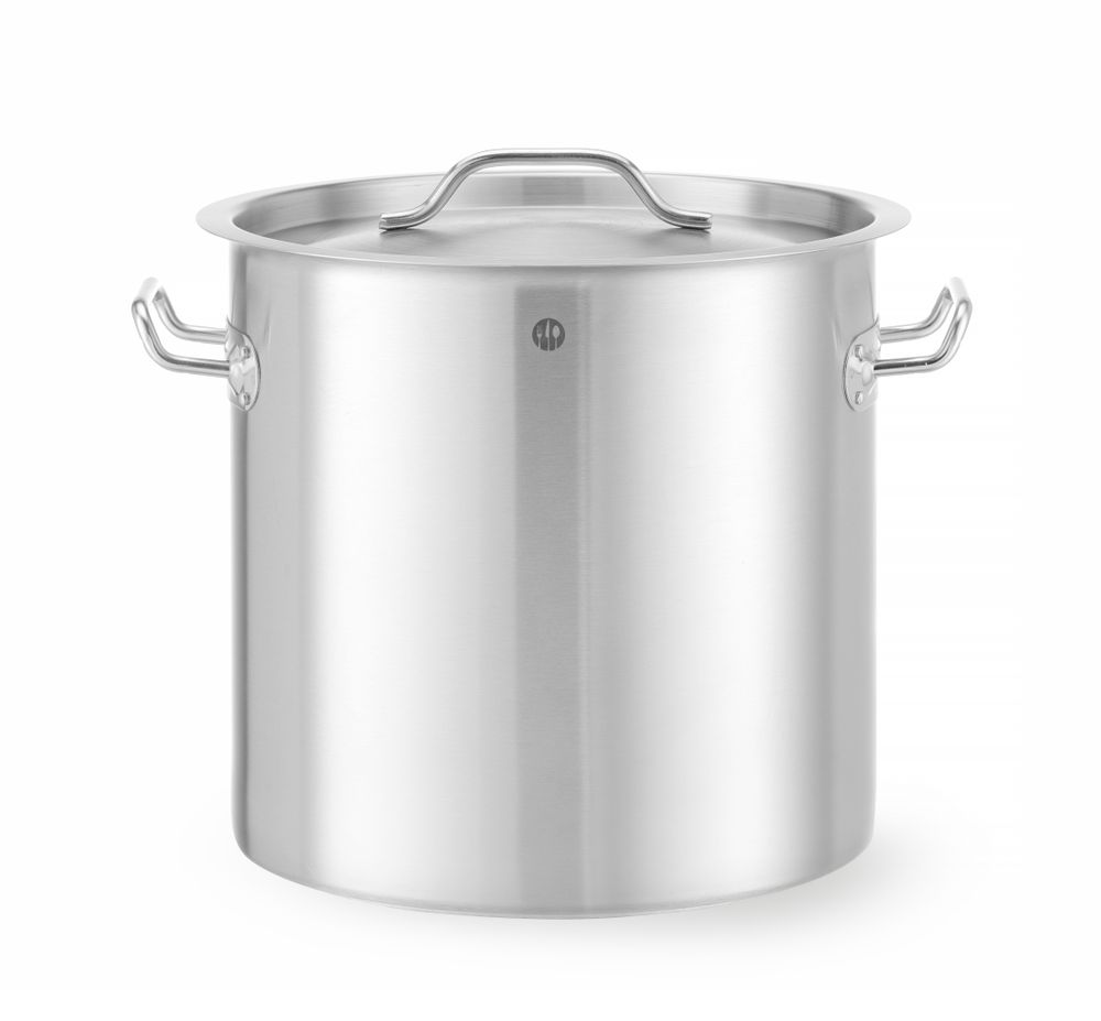 Kookpan hoog - met deksel, HENDI, Budget Line, 36L, ⌀360x(H)360mm