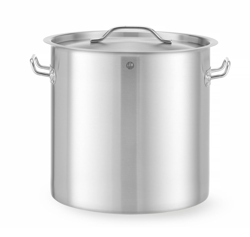 Kookpan hoog - met deksel, HENDI, Budget Line, 25L, ⌀345x(H)350mm