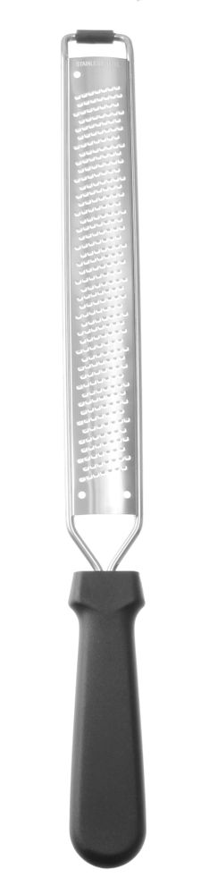 Zester, HENDI, designed by Robert Bronwasser, Fijn, Zwart, 36x395mm