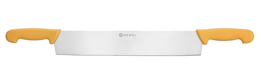 Kaasmes met dubbele handgreep, HENDI, Oranje, (L)655mm