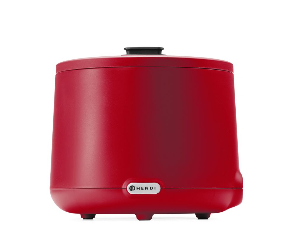 Soepketel UNIQ, HENDI, designed by Robert Bronwasser, 8L, Rood, 230V/500W, ⌀365x(H)325mm