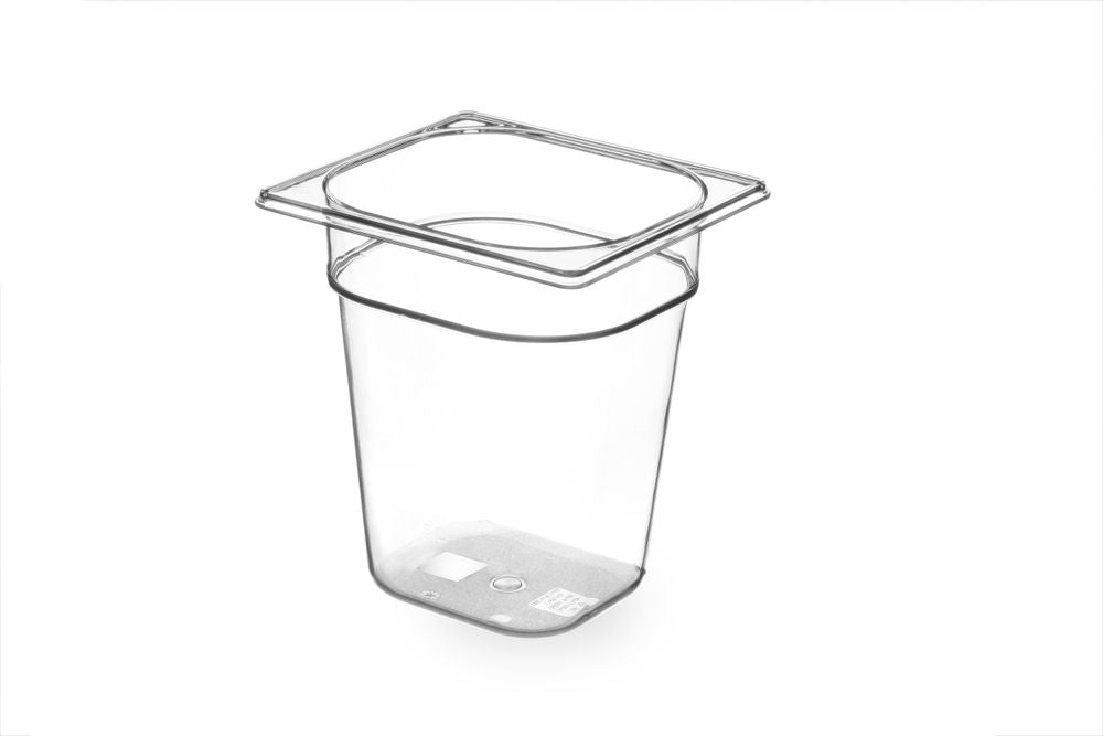 Container GN 1/6 Tritan, HENDI, GN 1/6, 3,4L, Transparant, 176x162x(H)200mm