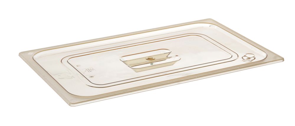Deksel voor GN containers hoge temperatuur bestendigheid, HENDI, GN 1/1, Transparant, 530x325mm