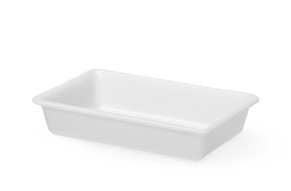 Bereidingsbak, HENDI, 3L, Wit, 340x235x(H)70mm
