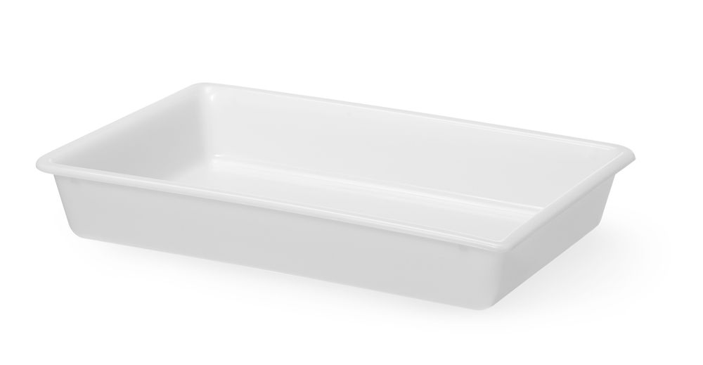 Bereidingsbak, HENDI, 8L, Wit, 480x330x(H)80mm