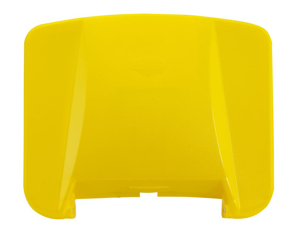 Deksel voor afvalbak, HENDI, Geel, 505x415mm