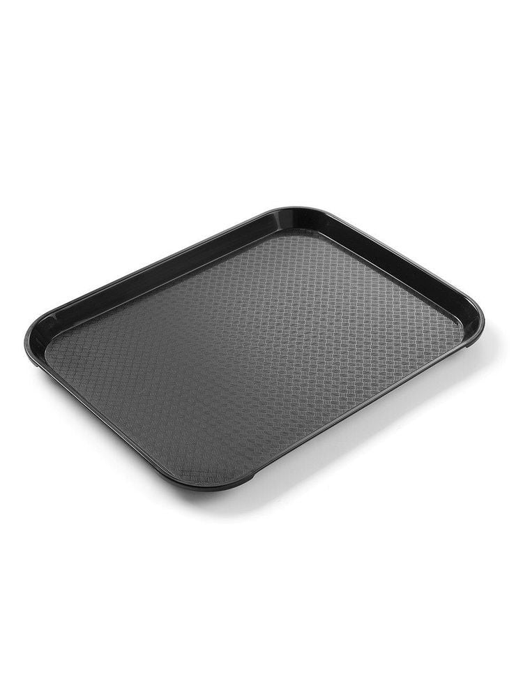 Fastfood dienbladen small, AmerBox, Zwart, 265x345x(H)20mm