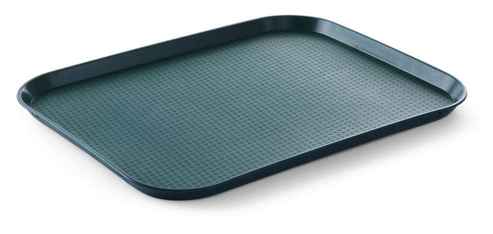 Fastfood dienbladen large, AmerBox, Groen, 350x450x(H)20mm