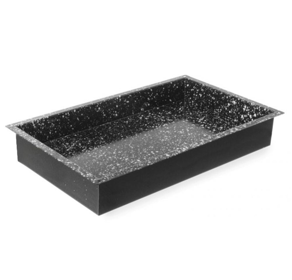 Tray CONVECTOMAT CLASSIC GN 1/1, HENDI, GN 1/1, Zwart, 530x325x(H)80mm, Rechthoekig