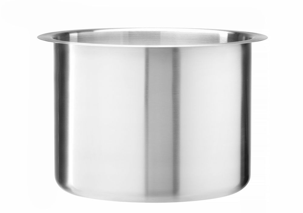 Binnenpot, HENDI, 8L, Zilver, ⌀295x(H)200mm
