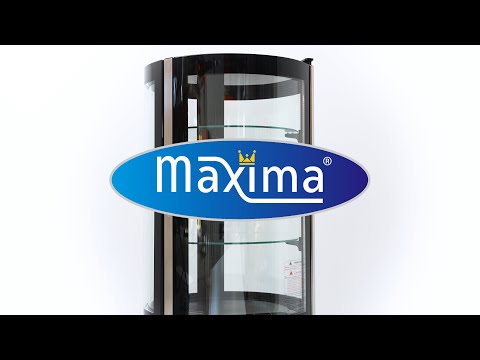 Gebaksvitrine - 100 L - 48 cm - Rond