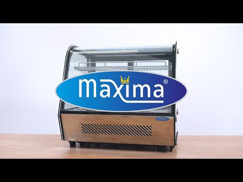 Gebaksvitrine - 120 L - 70 cm - Schuifdeuren Achter
