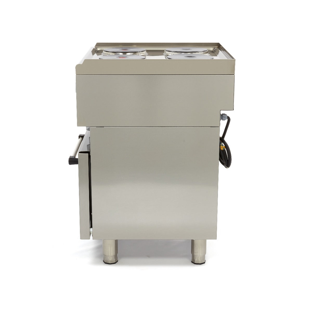 Professionele Horeca Fornuis - 4 Pitten - Met Oven - Elektrisch - 60 x 60 cm