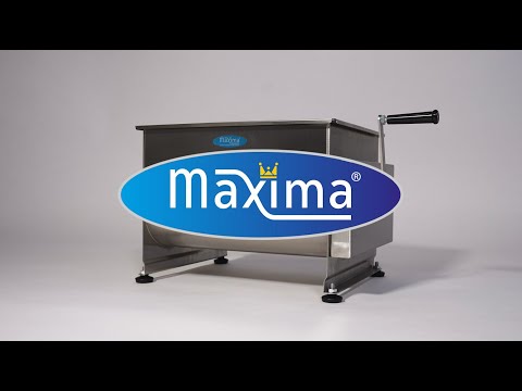 Vleesmenger - 60 L - 55 Kg Vlees - Dubbele As - Handmatig