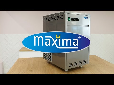 Schilferijsmachine - 30 Kg/24 u - Crushed ice - Watergekoeld