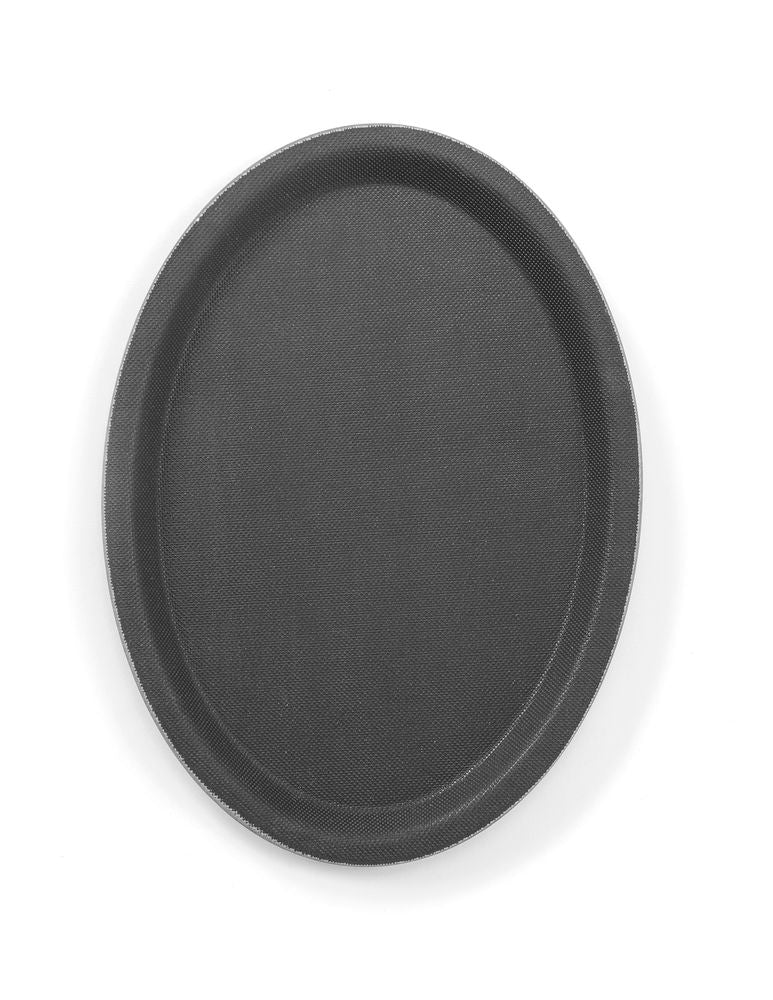 Dienblad antislip, ovaal, HENDI, 160x230mm