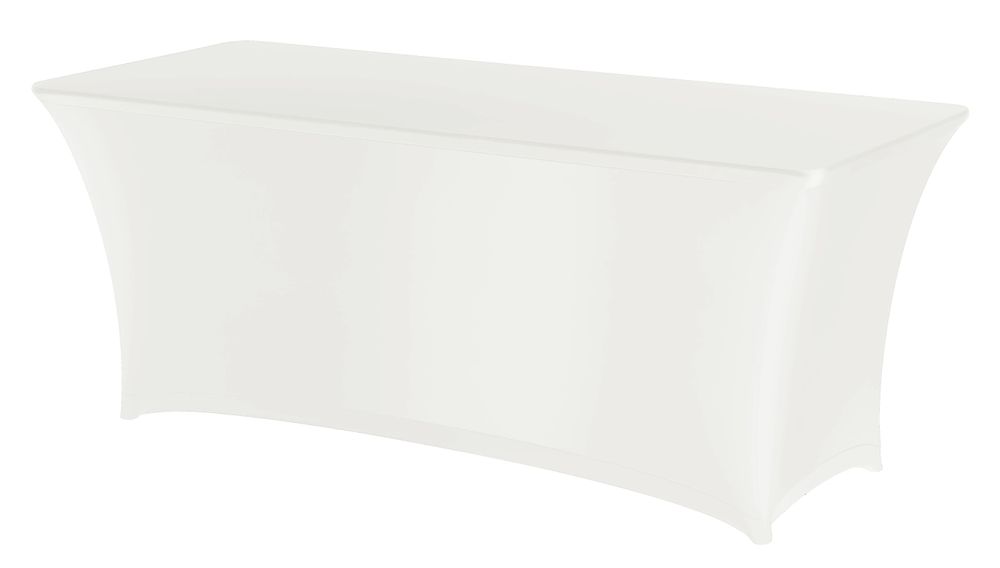 Tafelhoes, rechthoekig, HENDI, Kitchen Line, 810934, Wit, 1200x760x(H)730mm