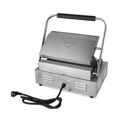 Contactgrill - Gegroefd - Enkele Grillplaat - 33,5 cm
