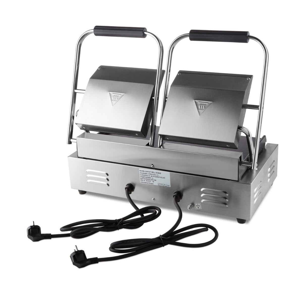 Contactgrill - Glad - Dubbele Grillplaat - 2 x 22 cm