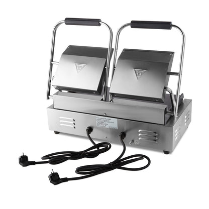 Contactgrill - Glad - Dubbele Grillplaat - 2 x 22 cm