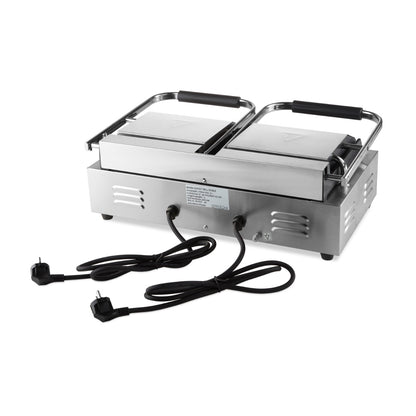 Contactgrill - Glad - Dubbele Grillplaat - 2 x 22 cm