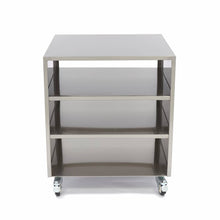 Onderstel RVS - 60 x 60 cm - 120 Kg Draagvermogen - Zwenkwielen