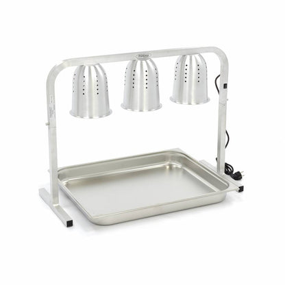 Warmtebrug - 3 Lampen - incl. Lampen en 1x 2/1 GN Bak