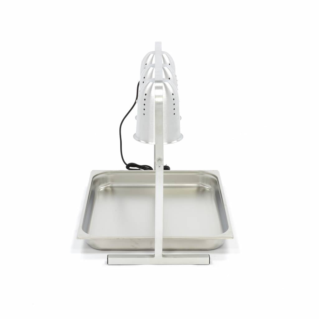 Warmtebrug - 3 Lampen - incl. Lampen en 1x 2/1 GN Bak