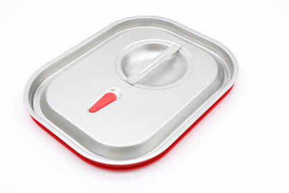 Gastronorm Deksel - 1/2 GN - RVS - Luchtdicht Rubber