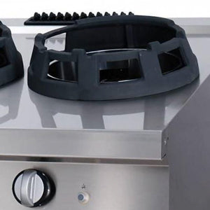 Heavy Duty Wok Brander - 2 x Ø 28,5 cm Pannenring - Dubbel - 70 cm Diep - Gas