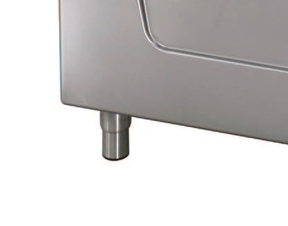 Heavy Duty Fornuis - 4 Pitten - Dubbel - 70 cm Diep - 33 kW - Gas incl. Elektrische Oven