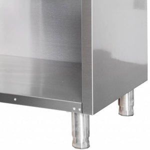 Heavy Duty Onderstel - Dubbel - 70 cm Diep - Open