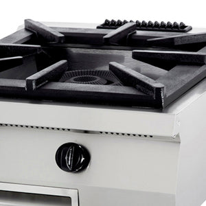 Premium Kookplaat - 1 Pit - Dubbel - 90 cm Diep - Gas