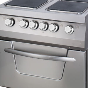 Premium Fornuis - 4 Pitten - Dubbel - 90 cm Diep - incl. Oven - Elektrisch