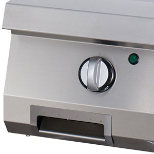 Premium Grillplaat - Glad Chroom - Enkel - 90 cm Diep - Gas