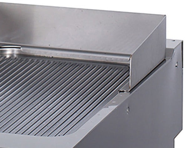 Premium Grillplaat - Gegroefd - Enkel - 90 cm Diep - Elektrisch
