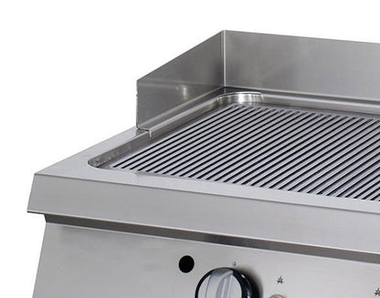 Premium Grillplaat - Gegroefd - Dubbel - 90 cm Diep - Elektrisch