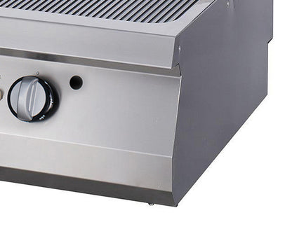Premium Grillplaat - Gegroefd - Dubbel - 90 cm Diep - Elektrisch