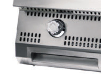 Premium Chargrill - 1 Zone - Enkel - 90 cm Diep - Gas