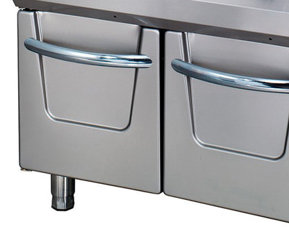 Premium Pastakoker - Dubbel - 90 cm Diep - Gas