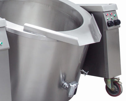 Kantelbare Kookketel - 160 L - Indirect - Elektrisch - 400V