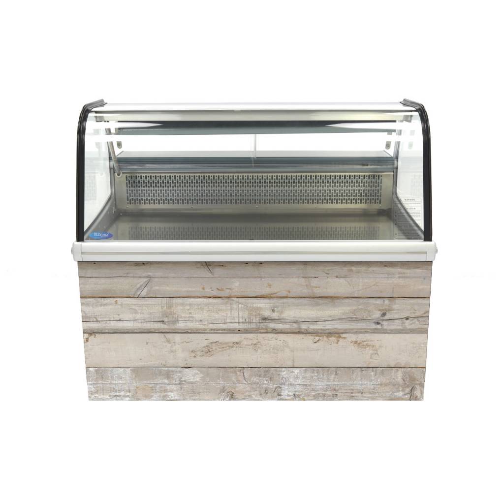 Koelvitrine - 255 L - 125 cm - met Onderstel